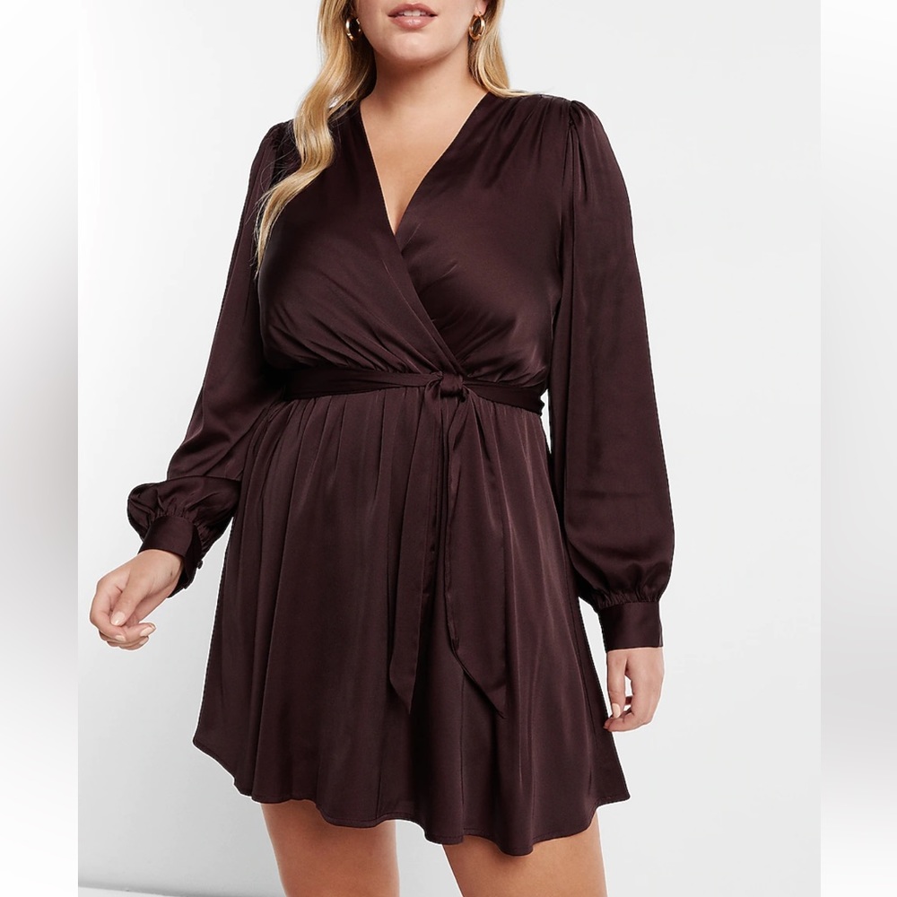 Express Satin Dress NWT